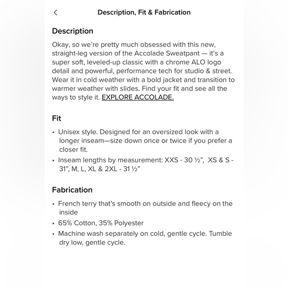 Alo yoga accolade straight leg sweatpants - Picture 6 of 7